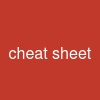 cheat sheet