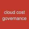 cloud cost governance