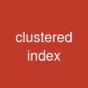 clustered index