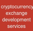 cryptocurrency exchange development services