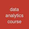 data analytics course