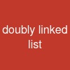 doubly linked list