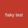 flaky test