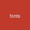 fonts