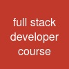 full stack developer course