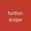 funtion scope