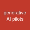generative AI pilots