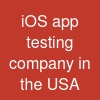 iOS app testing company in the USA