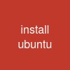 install ubuntu