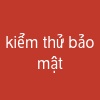 kiểm thử bảo mật