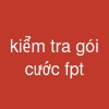 kiểm tra gói cước fpt