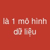 là 1 mô hình dữ liệu