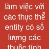 làm việc với các thực thể (entity) có số lượng các thuộc tính (attribute) có thể mở rộng