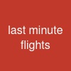 last minute flights