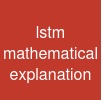 lstm mathematical explanation