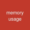 memory usage