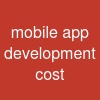 mobile app development cost