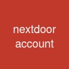 nextdoor account