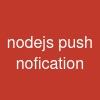 nodejs push nofication