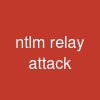 ntlm relay attack