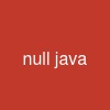 null java