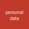 personal data