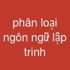 phân loại ngôn ngữ lập trinh