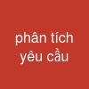 phân tích yêu cầu