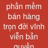 phần mềm bán hàng trọn đời vĩnh viễn bản quyền