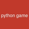 python game