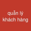 quản lý khách hàng