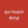 qui hoach dong