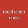 react clean code