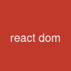 react dom