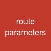 route parameters