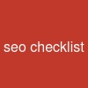 seo checklist