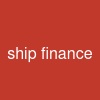 ship finance