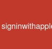 signinwithapple