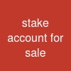 stake account for sale