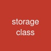 storage class