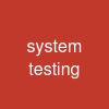 system testing