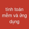 tính toán mềm và ứng dụng