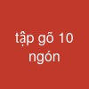 tập gõ 10 ngón