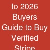 to 2026 Buyers Guide to Buy Verified Stripe ...