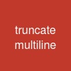 truncate multiline