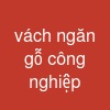 vách ngăn gỗ công nghiệp