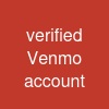 verified Venmo account