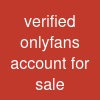 verified onlyfans account for sale