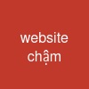 website chậm