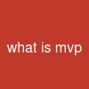 what is mvp